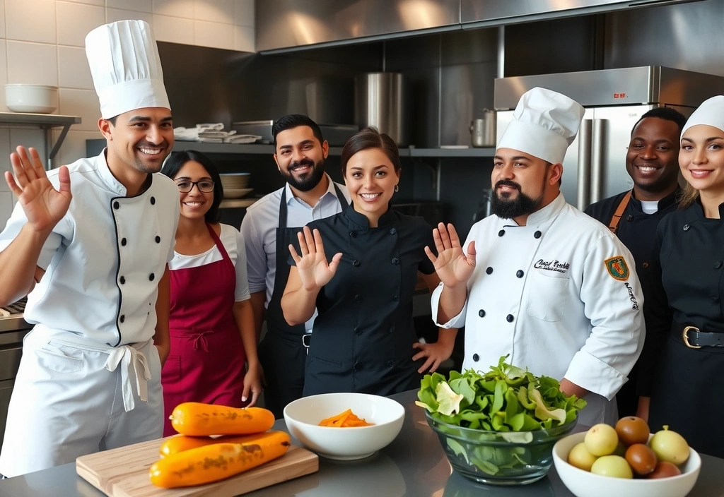 Équipe souriante de Lyonchefcz prête à aider les clients