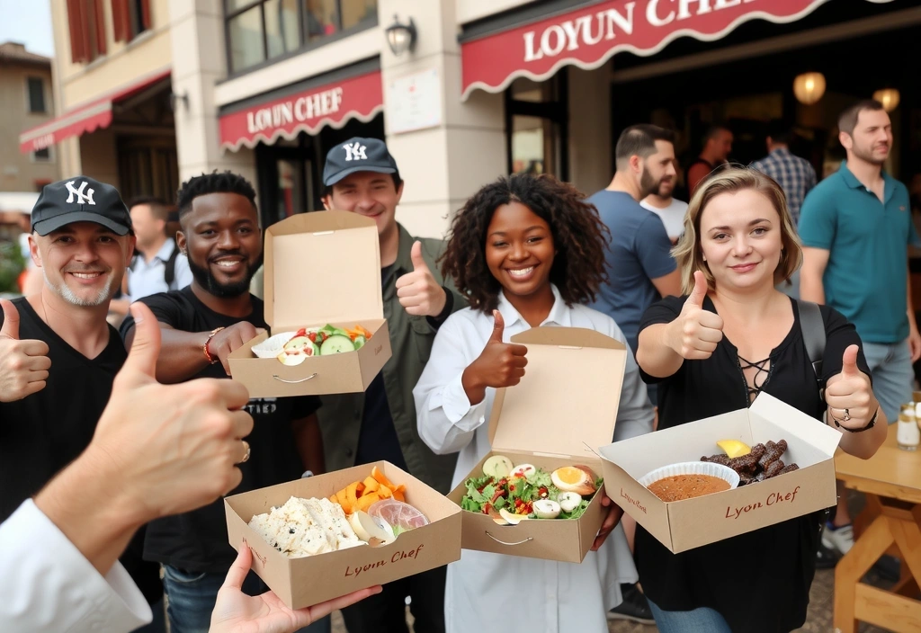 Avis clients satisfaits partageant leurs expériences avec Lyonchefcz