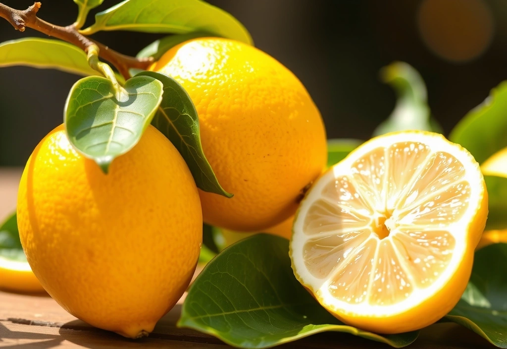 Citrons bio pour une dose de vitamine C