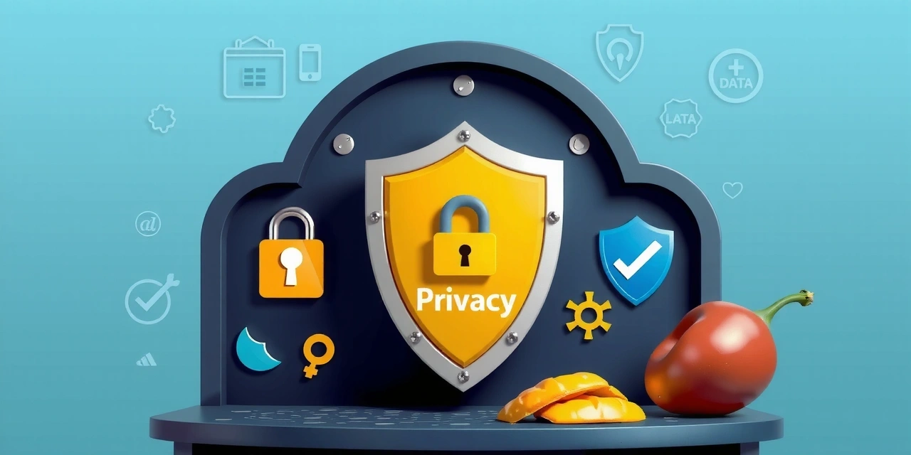 Illustration de la confidentialité des données sur Lyonchefcz